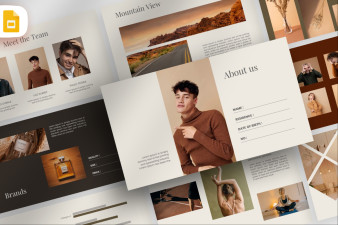 Aesthetic Business Google Slide Template